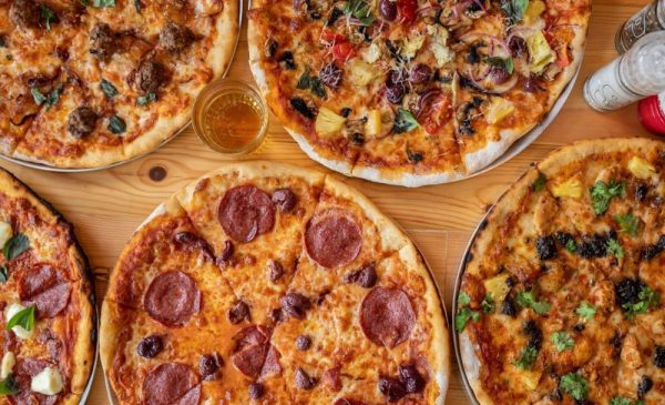 A Tuesday Date Night Package Including Pizza, a Bottle of Wine and Dessert - Image 2