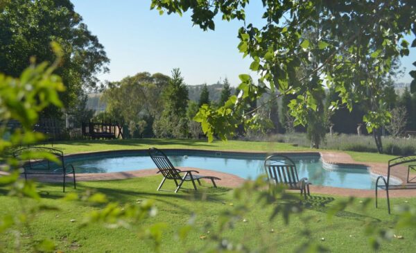 The pool at Valverde Eco Hotel in Muldersdrif