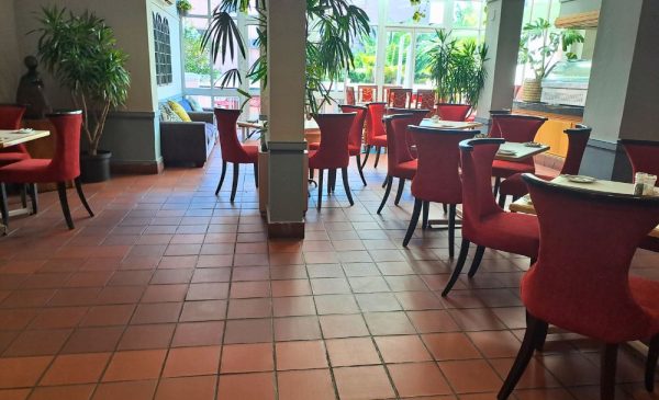 The inside of Auberge in Gardens
