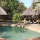 The communal pool at Bonamanzi Game Reserve in Hluhluwe