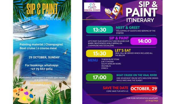 Have an Unforgettable Experience with a Sip, Dine, Cruise & Paint - Image 2
