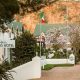 The outside of the Malagas Hotel in Breede River
