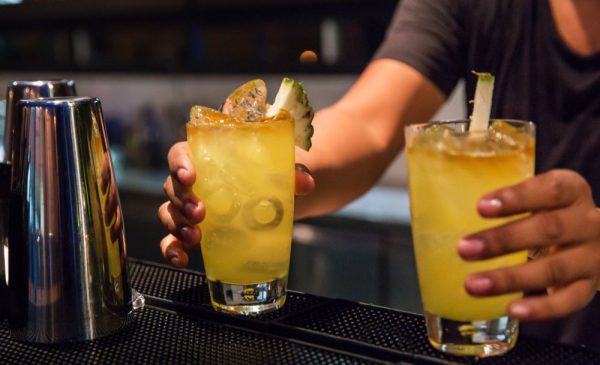Happy Hour Cocktails at Obz Café