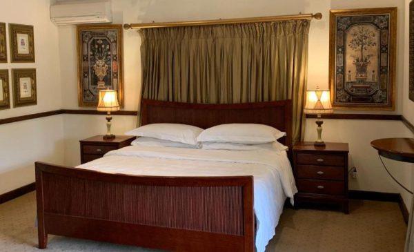 The bedroom at Shades of Summer Boutique Hotel in Centurion