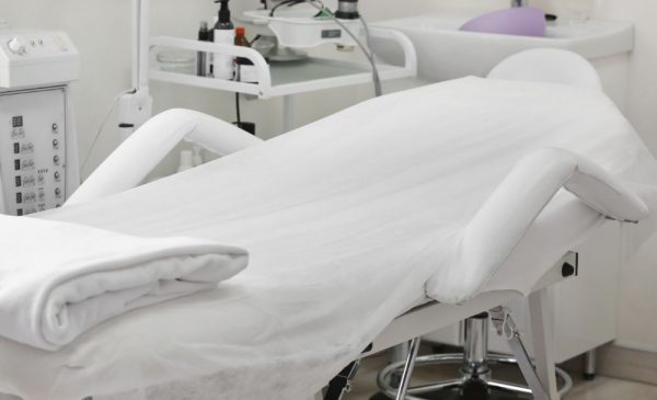 A treatment area at Bella Donna Beauty & Aesthetics Studio in Edenvale