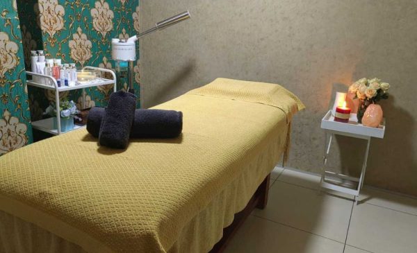 A treatment area at Emerald Rose Spa in Umhlanga Ridge