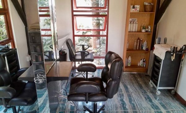 A treatment area at Hair by Mario in Randburg