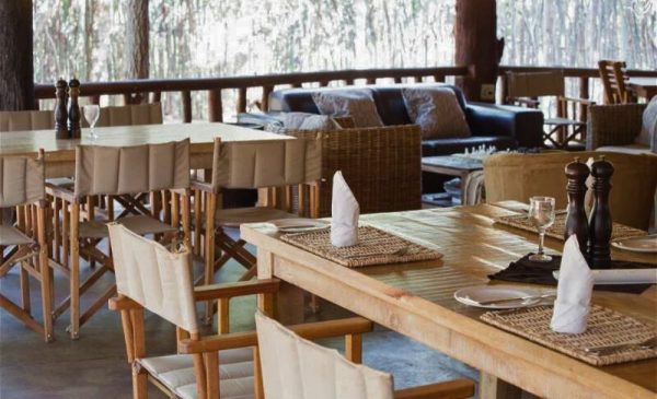 The dining area at the Ranger Camp from Honeyguide Tented Safari Camp in the Entabeni Game Reserve