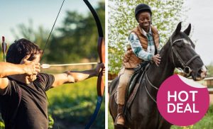 Horse riding and archery
