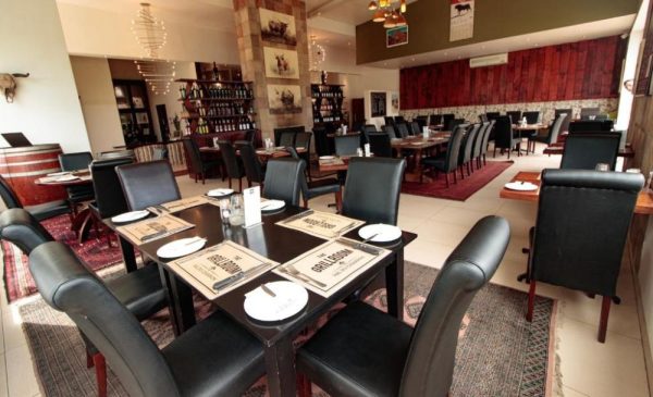 The restaurant at Val du Charron in Bovlei