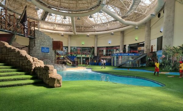 The aquadome from Emerald Resort & Casino in Vanderbijlpark