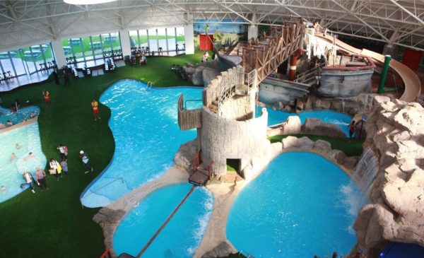 The aquadome from Emerald Resort & Casino in Vanderbijlpark
