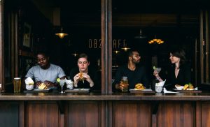 Burgers and Waffles for 2 at Obz Café.