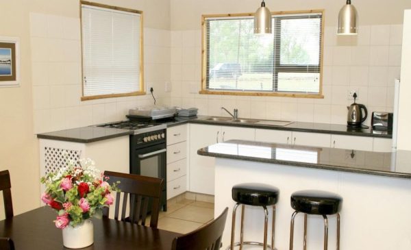 The kitchen at the Early Mist Lodge from Sani Valley Nature Lodges in Himeville