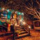 The outside of the Gypsy Vardo from Treedom Villas and Vardos in Wilderness