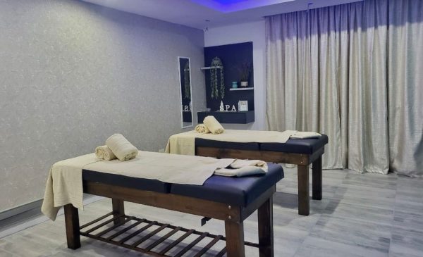 A treatment area at the El Elyon Day Spa at the Protea Hotel Fire and Ice in Umhlanga Ridge