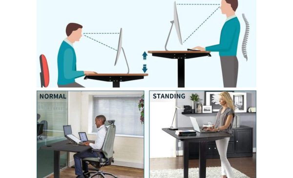 Height Adjustable Desk - Image 5