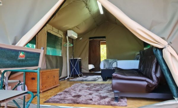 A Stay in a 4-Sleeper Luxury Tent in Serene Natural Surroundings - Image 4