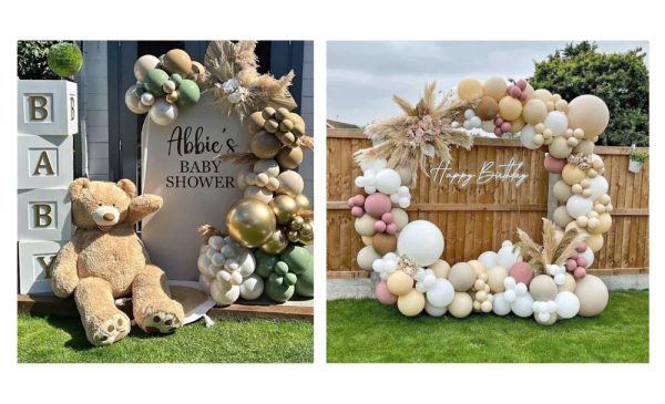 Liven any celebration with an Organic Balloon Arch