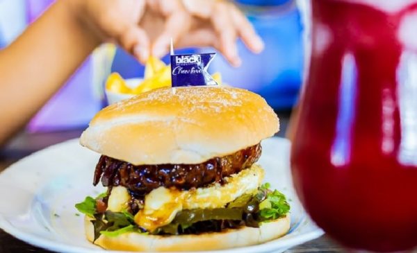 Burger and chips special in Umhlanga Rocks