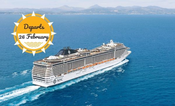 Get On Board This 4-Night Roundtrip Cruise from Durban to Pomene On the MSC Splendida