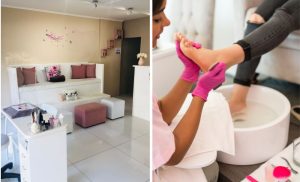 A Spa Pedicure with Gel Polish in Umhlanga Ridge
