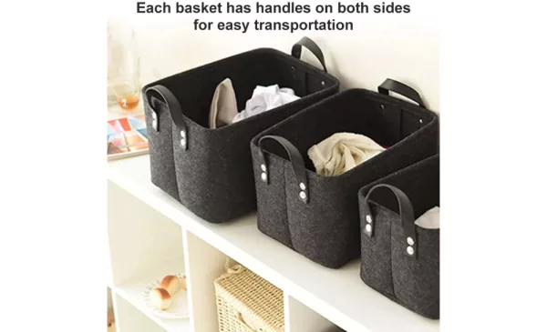 Felt Storage Crate - Image 2