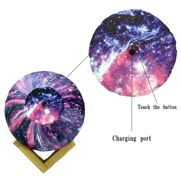3D Print LED Night Sky Decorative Lamp- USB Powered_7