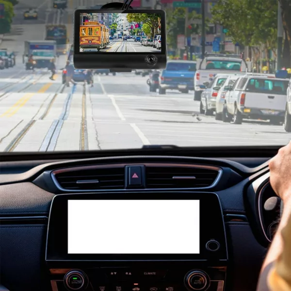 Full HD Front Rear & Interior Three Lens Car Dashboard Camera_3