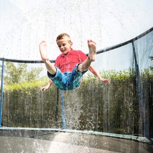 Outdoor Trampoline Water Sprinkler Hose with Jump Switch_7
