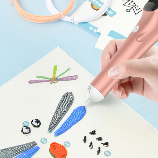3D Filament Printing Pen DIY Arts and Crafts- USB Charging_7