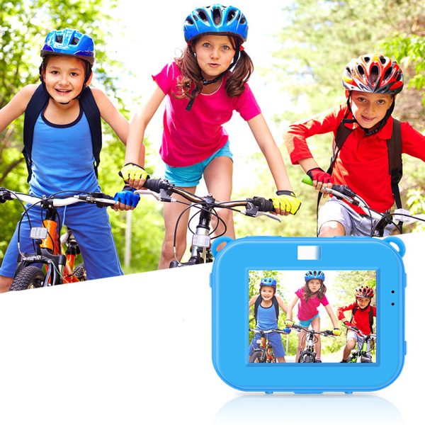 180° Rotation 1080P HD Kids Action Camera-USB Charging_6