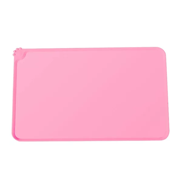Waterproof Pet Feeding Mats with High Lips - Multiple Size and Colors_5