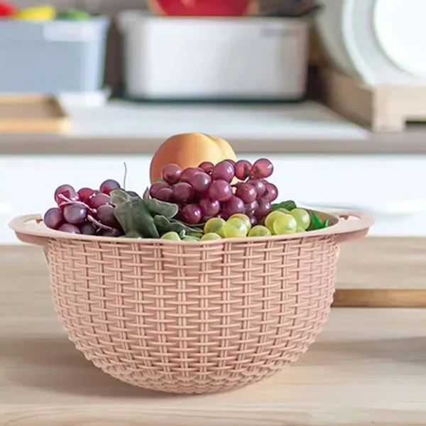 4-in-1 Stainless Steel Colander Set Versatile Kitchen Strainer_4