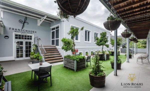 Romantic 2-night getaway in Franschhoek