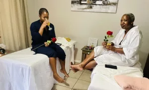 Couple's pamper package
