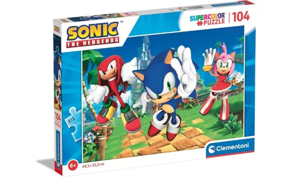 Sonic-Themed Puzzle For The Kids