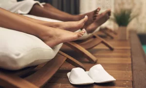 A romantic couples spa package in Randburg