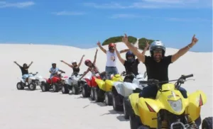 A Guided 1-Hour Quadbiking Experience for 2 at Atlantis Dunes