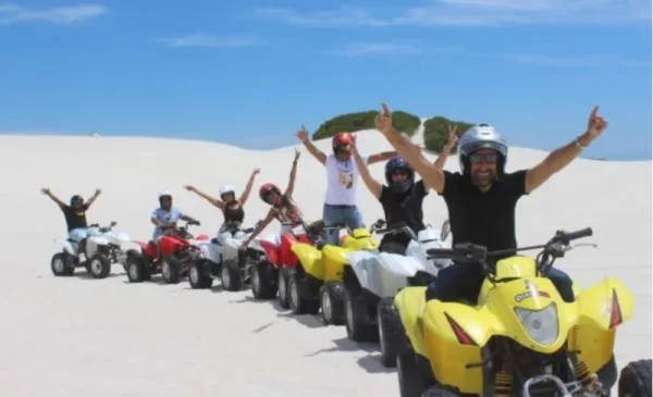 A Guided 1-Hour Quadbiking Experience for 2 at Atlantis Dunes