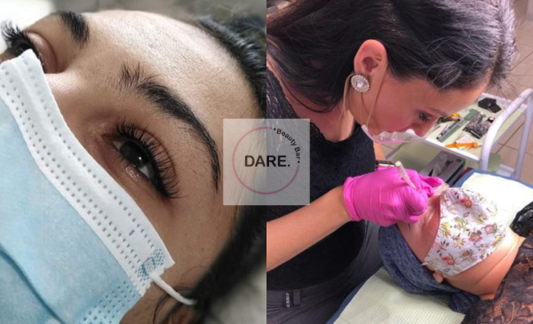 Get glammed up with this lash and nail combo in Brackenfell