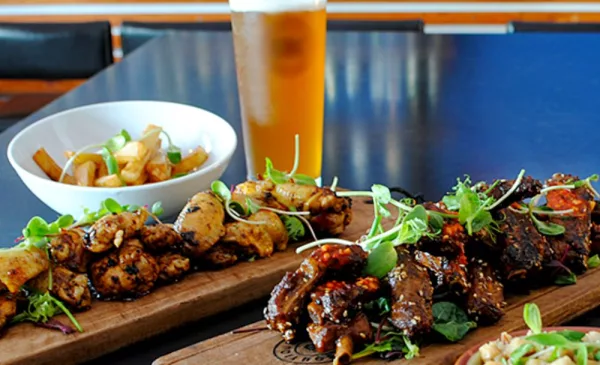 Ribs and Wings with Your Choice of Cocktails in Observatory