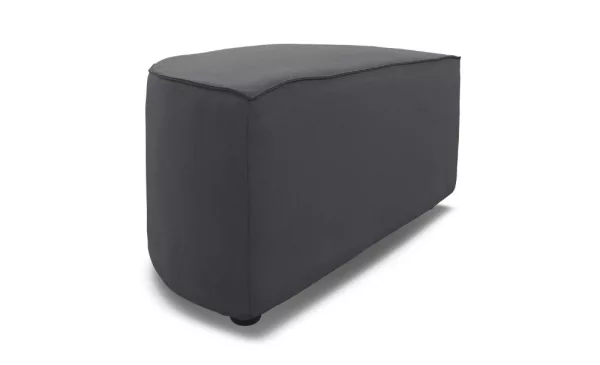 Zola Halfmoon Ottoman - FG Graphite