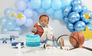 An In-Studio Cake Smash Photo Shoot in Midrand