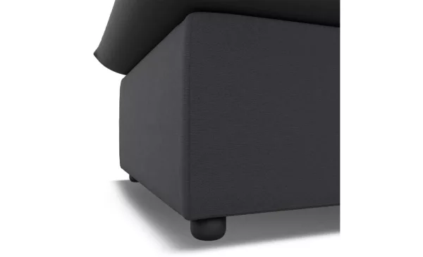 Lira Luxe Ottoman - FG Graphite - Image 3