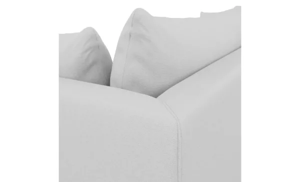 Lira Luxe 4 Seater Sofa - FG White - Image 4