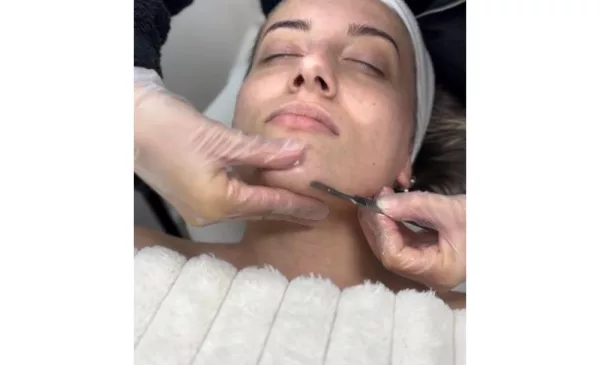 Rejuvenate your complexion with a dermaplaning facial and brow tint