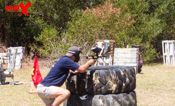 Have a Paintball Fight with a Friend