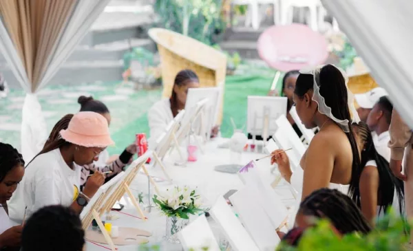 Celebrate Friendship or Family with a Group Sip & Paint Session and a Spa Treatment