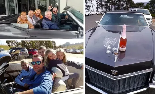Cruise Along the Cape Coastline in a Cadillac for 4